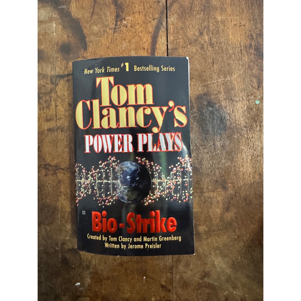 Tom Clancy Power Plays Bio-Strike Paperback Novel 1st Printing 2000 Berkley